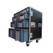 8 Drawer Storage Flight Case